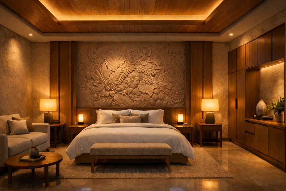 Studio Room bedroom, Vihangam